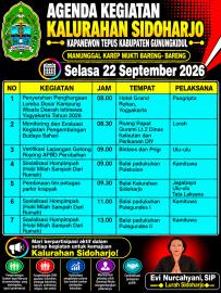 AGENDA 22 SEPTEMBER 2026